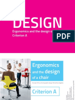 Design: Ergonomics and The Design of A Chair Criterion A