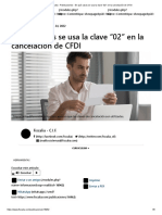 Fiscalia - Publicaciones - en Qué Casos Se Usa La Clave "02" en La Cancelación de CFDI