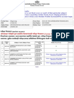 Savitribai Phule Pune University Online Exam Scores and Instructions