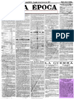 “La guerra en el mar. Campaña submarina” en La época. Últimos telegramas y noticias de la tarde, Madrid, 4 de junio de 1917,LXII, núm. 23 933, p. 1.