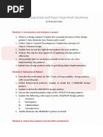 SADP Important and Super Important Questions: Module-1: Introduction and Analysis A System