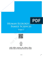 NCERT Class 11 Complete Book of Home Science Human Ecology and Family Sciences Part 1 Engish