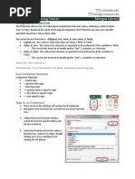 0595 Ms Excel Using The If Function