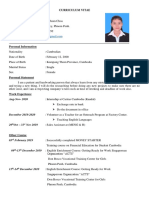 But Vantha's Resume for Computer-Secretarial Position