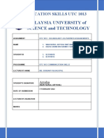 Comm Skills Partner Assignments