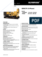 GEH275 (3-Phase) : Diesel Generating Set