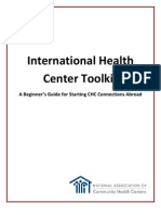 International Health Center Toolkit
