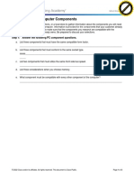 Lab - Research Computer Components: Step 1: Answer The Following PC Component Questions