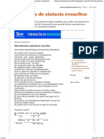 Ejercicios de Sintaxis Resueltos Subordinadas Sustantivas Resueltas