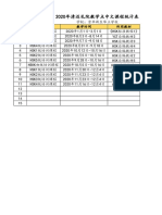 教学点中文教学与文化活动统计表