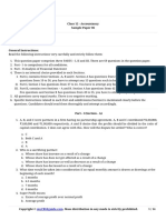 Mycbseguide: Class 12 - Accountancy Sample Paper 06