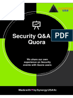 Security Q&A On Quora