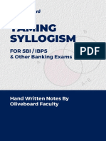 SYLLOGISM Hand Written Notes