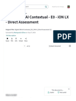 Digital CBO AI Contextual - E0 - iON LX - Direct Assessment - PDF
