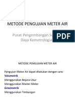 Metode Pengujian Meter Air