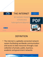 The Internet: by Hazard Francis 0750453402