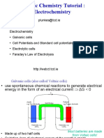 Tutorial 5 - Electrochemistry