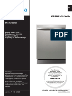 Dishwasher: User Manual