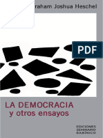 Heschel Democracia PDF