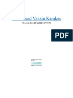 Dashboard Vaksin Kemkes - 2