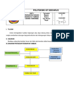 Contoh SOP.1. Persiapan Tambak Udang