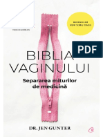 Biblia Vaginului Separarea Miturilor de Medicină