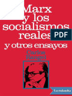 Rangel Carlos Marx y Los Socialismos Realespdf