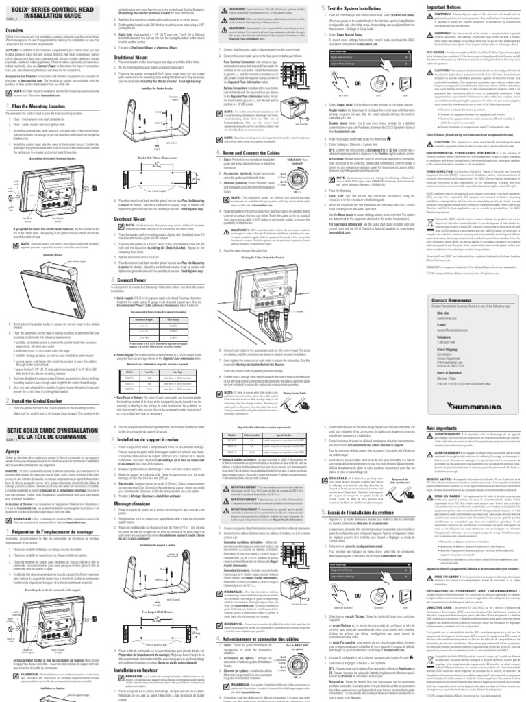 Solix Series Control Head Installation Guide: Test The System ...