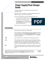 SCXI-1383 SCXI-1000DC 12V Power-Supply-Float-Charger-Installation-Guide