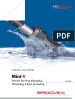 Mini-: Precise Turning, Grooving, Threading & Face Grooving