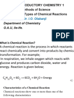 CHM101 Types Chemical Reactions