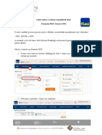 Como Salvar o Extrato Consolidado Itaú