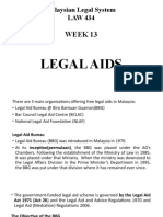 Week 13 - Legal Aids