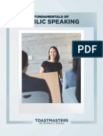 Fundamentals of Public Speaking English