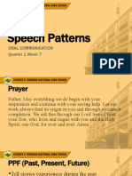 Speech Patterns