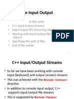 C++ File Input/Output Streams Guide