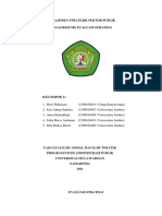 Tugas Manajemen Stratejik Sektor Publik - Resume Evaluasi Strategi - Kelompok 6