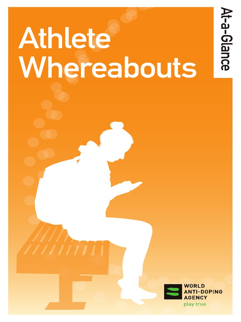 Athlete Whereabouts for Anti-Doping Compliance | PDF | Doping In Sport