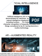 Ai - Artificial Intelligence