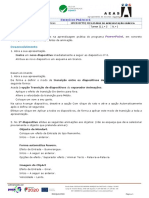 Aplicações Informáticas - Exercício Prático de PowerPoint