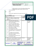 OCP - 4 Handling of Reinforced Steel