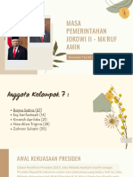 KEL 7 Jokowi-Ma'ruf Amin XII IPS 3