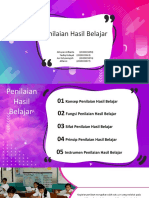 Penilaian Hasil Belajar