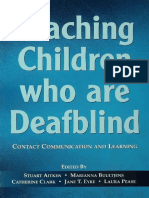 Teaching Children Who Are Deafblind