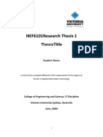 NEF6101 Research Thesis 1 (Week 12) Template