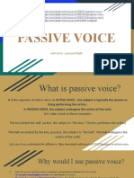 Passive Voice: Verb To Be + Past Participle