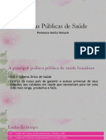 Politicas Públicas de Saúde