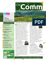 The Comm Newsletter - Vol 2 No 1 - Spring 2022 - A4 Downloadable Layout