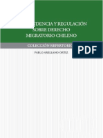Jurisprudencia y Regulación sobre Derecho Migratorio Chileno - Pablo Arellano Ortíz