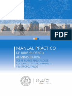 Manual Sobre Jurisprudencia Administrativa de Planes Reguladores Comunales, Intercomunales y Metropolitanos - Contraloría General de La República